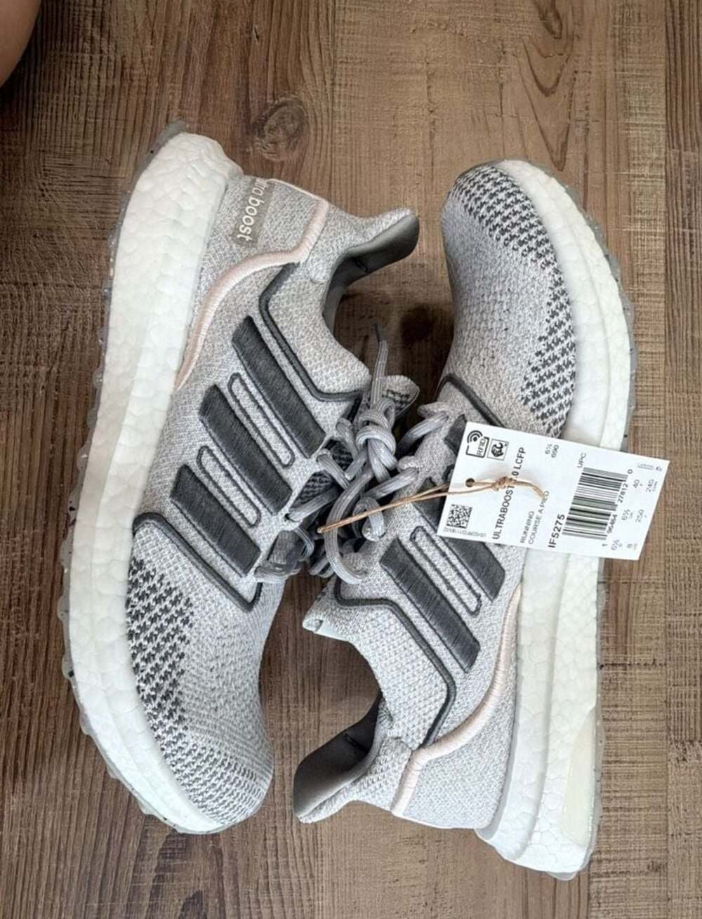 Adidas Women's Ultraboost 1.0 Running Shoes Grey Wonder Quartz READ DESCRIPTION